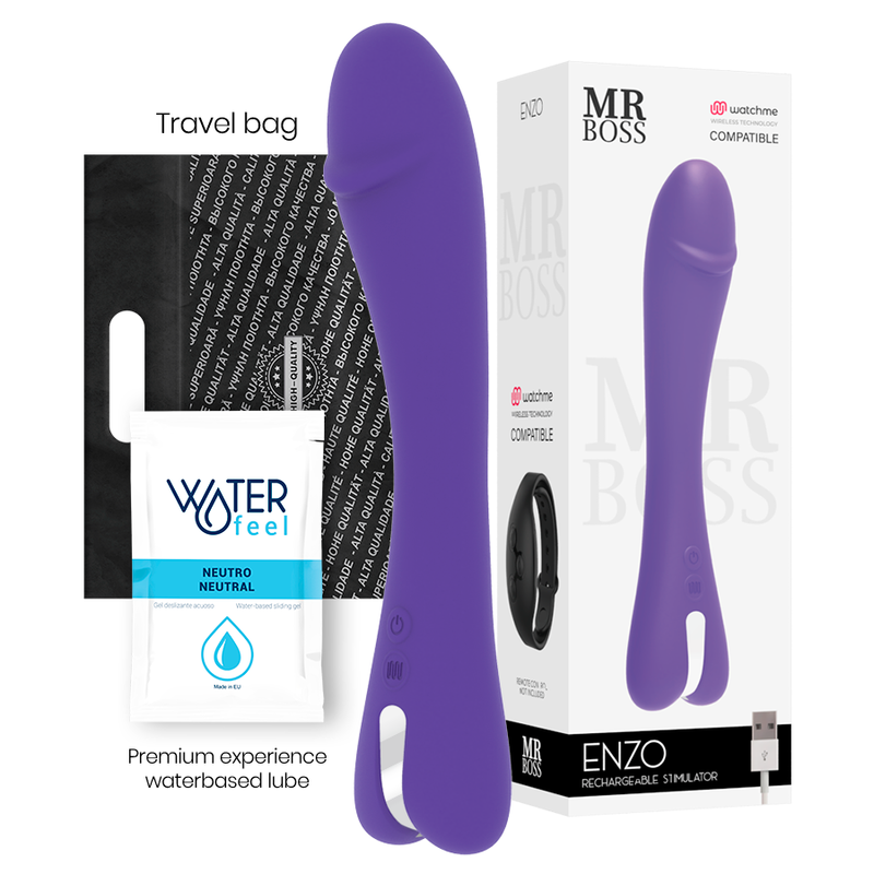 Vibrator Mr. Boss Enzo vibrator watchme wireless techonology compatible [9]