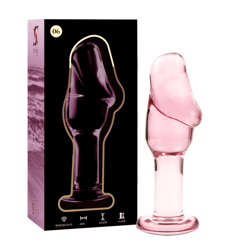 Plug Anal NEBULA SERIES BY IBIZA model 6 anal plug borosilicate glass 12.5 cm [5]