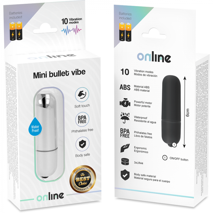 Ou Vibrator Online Mini Bullet Vibe [3]