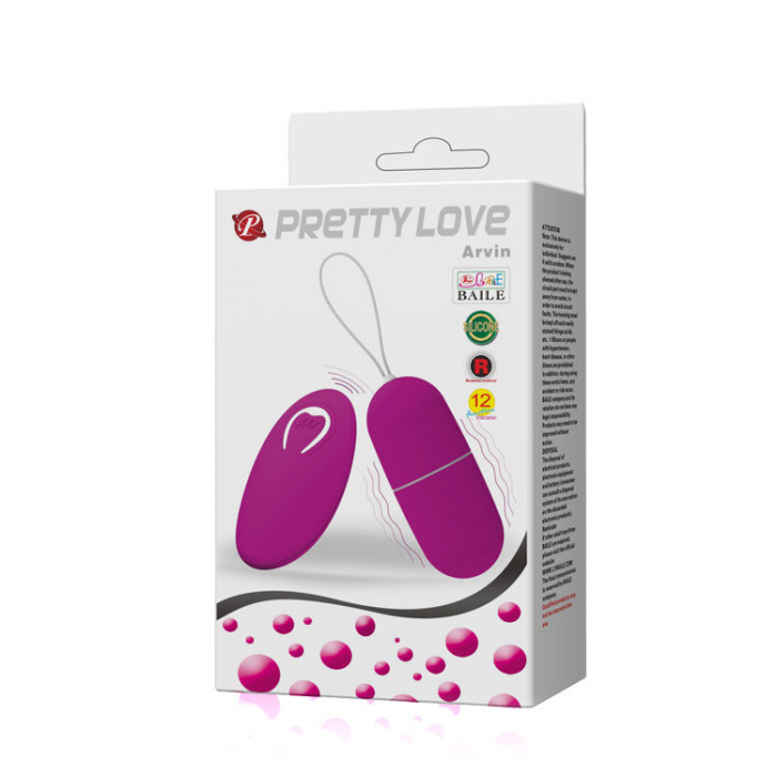 Ou Vibrator Pretty Love Vibrating Egg Arvin Remote Control [7]