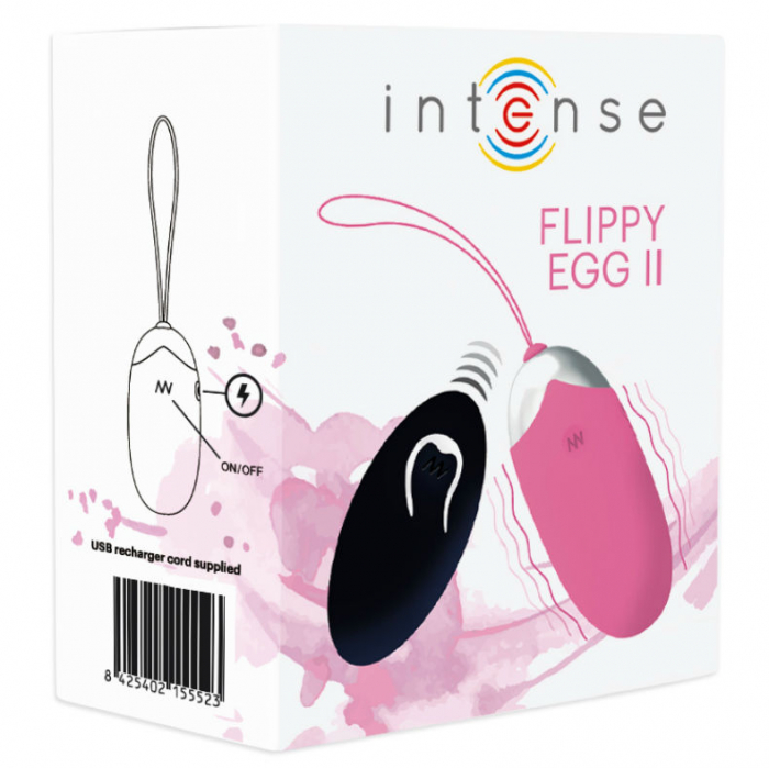 Ou Vibrator Intense Flippy II Vibrating Egg With Remote Control [3]