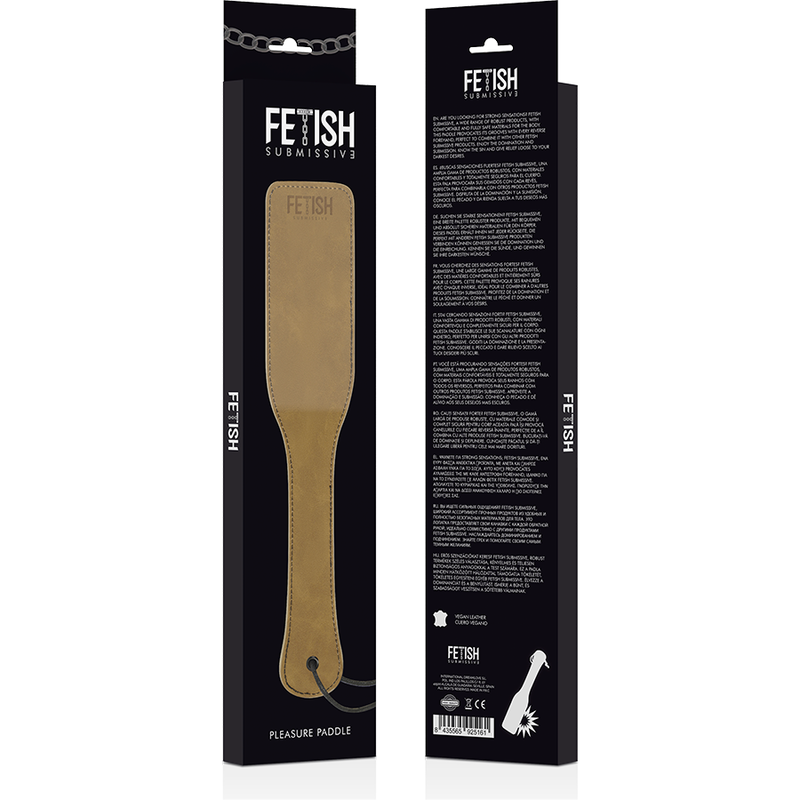 Paleta Spanking Fetish Submissive Origin Vegan Leather Whip [2]