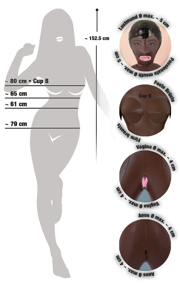 Papusa Gonflabila Sexdoll You2Toys Elements [4]
