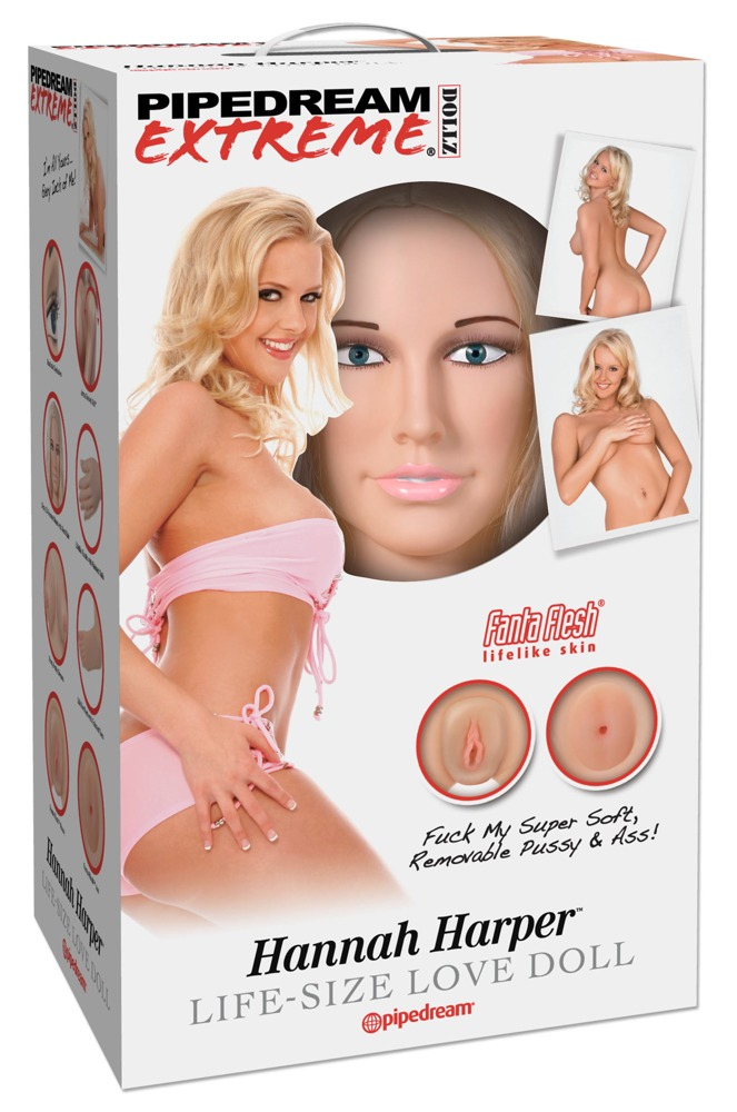 Papusa Gonflabila Sexdoll Pipedream Extreme Dollz Hannah Harper Life-Size Love Doll [5]