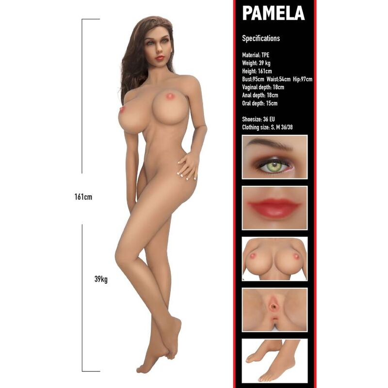Papusa Hidden Desire Banger Babe Pamela [3]