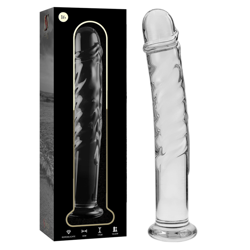 Plug Anal NEBULA SERIES BY IBIZA model 16 dildo borosilicate glass 18.5 cm [3]