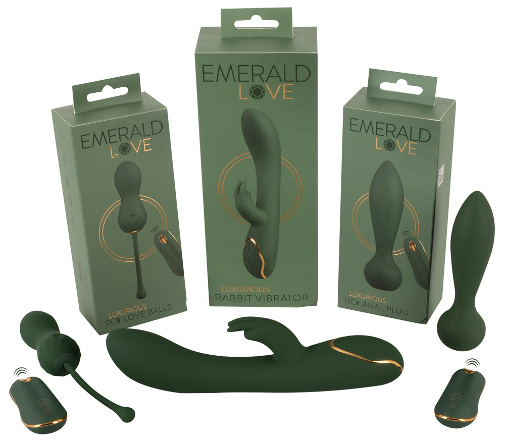 Plug Anal Vibrator Emerald Love Luxurious RC Anal Plug [10]