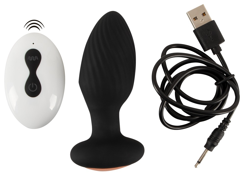 Plug Vibrator Anal ANOS RC Rotating Butt Plug [7]