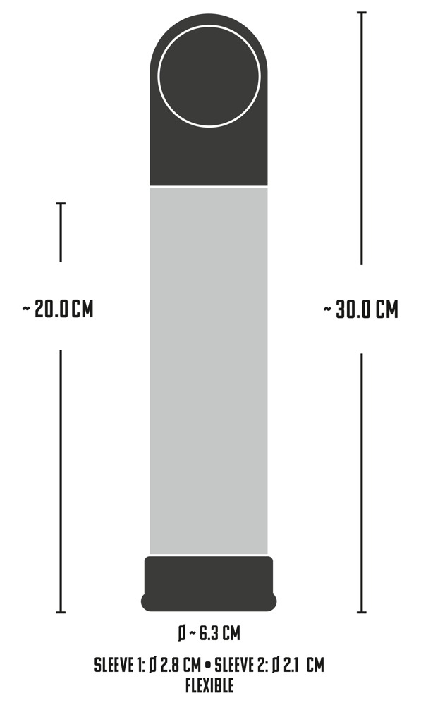 Pompa Marire Penis 2in1 Apa/Vid Mr Boner Waterproof Automatic Pump [2]