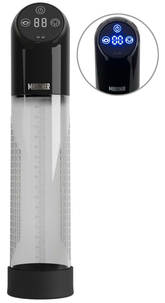Pompa Marire Penis 2in1 Apa/Vid Mr Boner Waterproof Automatic Pump [4]