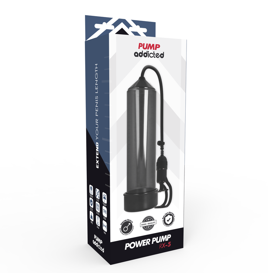 Pompa penis Pump Addicted Rx5 Black [5]