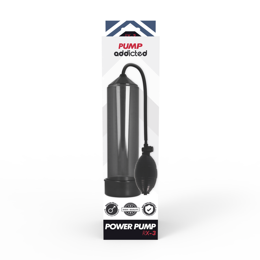 Pompa penis Pump Addicted Rx3 Black [5]