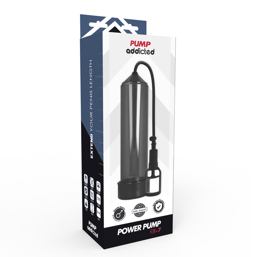 Pompa penis Pump Addicted Rx7 Black [5]