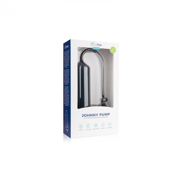Pompa Penis Vid/Vacuum Easytoys Penis Pump With Squeeze Ball - Black [6]