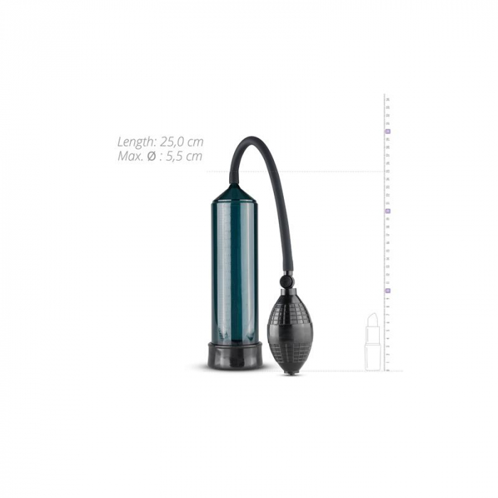 Pompa Penis Vid/Vacuum Easytoys Penis Pump With Squeeze Ball - Black [2]