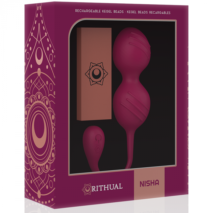 Bile Kegel Vibrator Rithual Nisha Rechargeable Kegel Balls Orquidea [8]