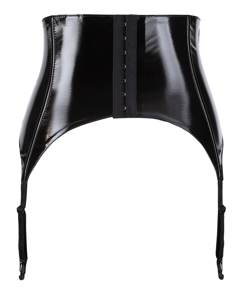 Portjartier Black Level Vinyl Suspender Belt [3]