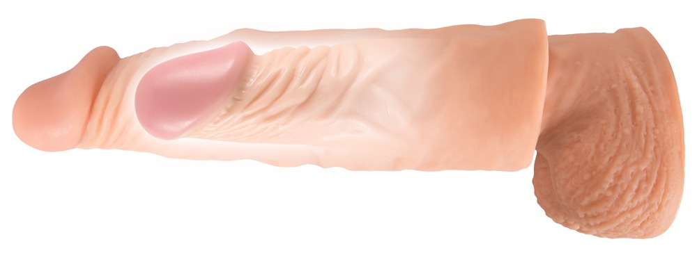 Prelungior Penis Nature Skin Extension Sleeve +3cm [2]