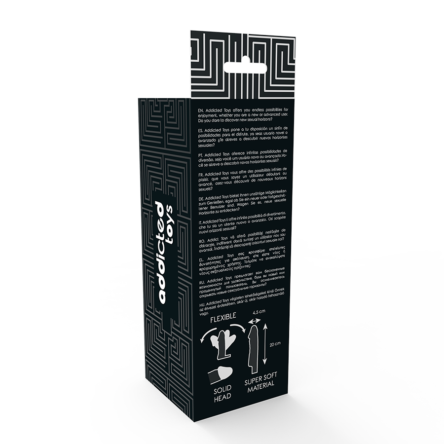Prelungitor Penis Addicted Toys Dong Extension Transparent [7]