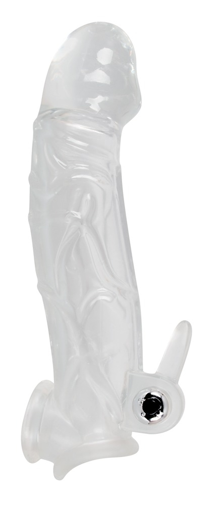 Prelungitor Penis Crystal Chrystal Skin Penis Sleeve Vibro [5]
