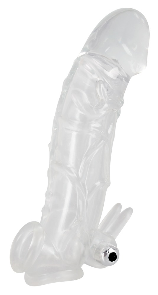 Prelungitor Penis Crystal Chrystal Skin Penis Sleeve Vibro [4]