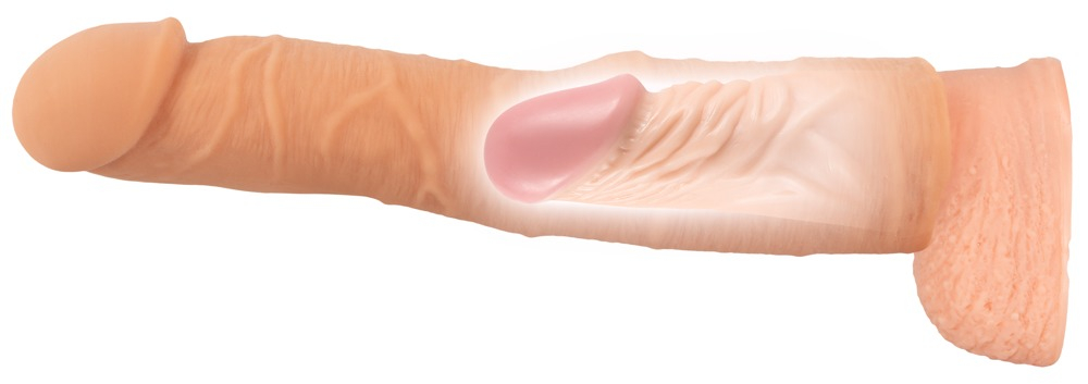 Prelungitor Penis Nature Skin Extension Sleeve [3]