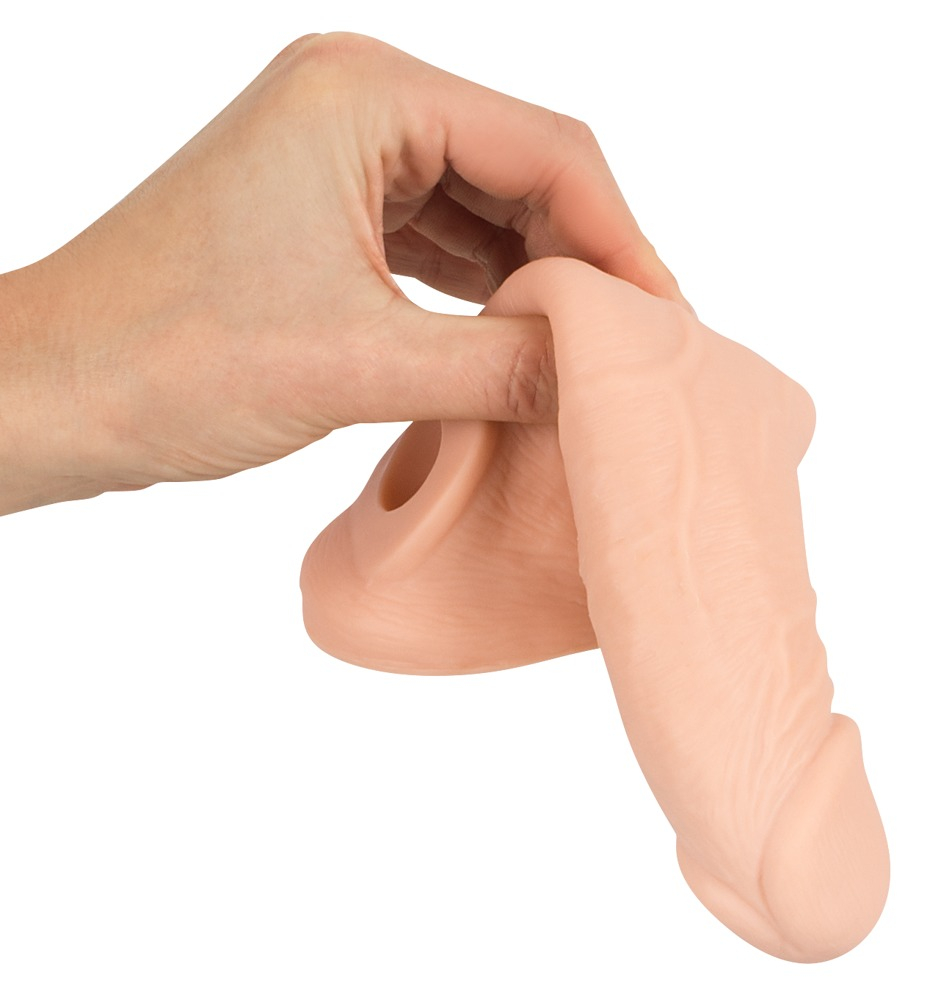 Prelungitor Penis Nature Skin Penis Sleeve with Extension [2]