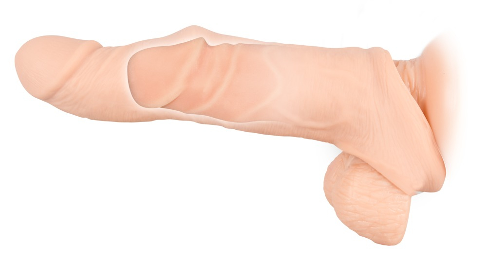 Prelungitor Penis Nature Skin Penis Sleeve with Extension [7]