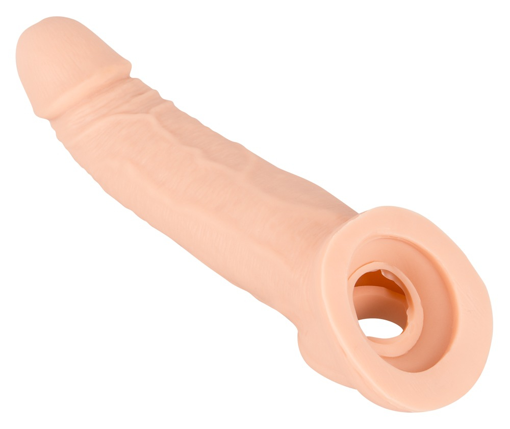 Prelungitor Penis Nature Skin Penis Sleeve with Extension [5]