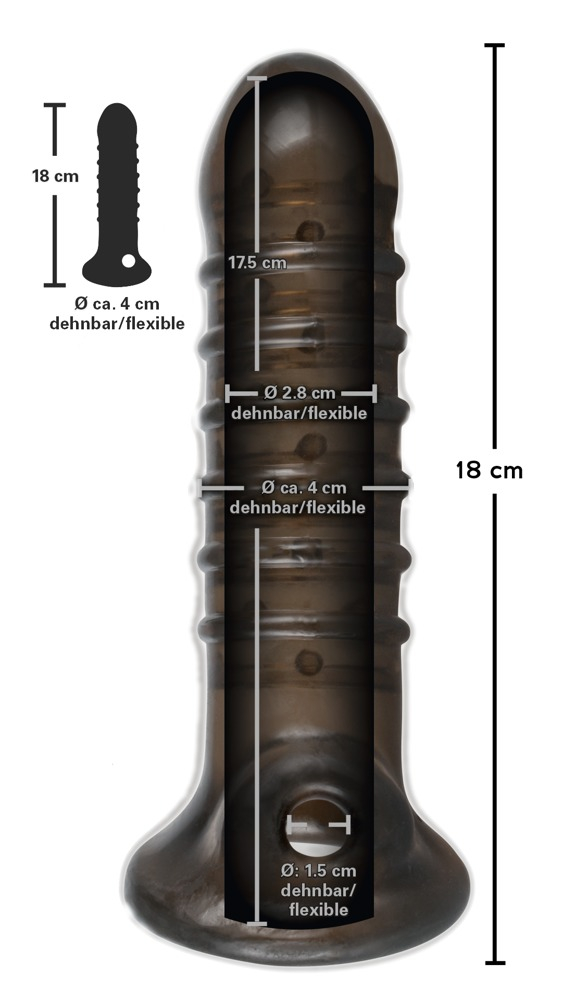 Prelungitor Penis Rebel Penis Sleeve [3]