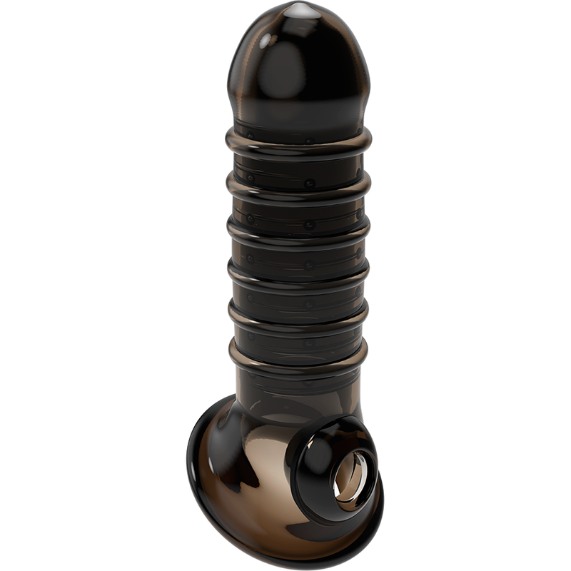 Prelungitor Penis Virilxl Liquid Silicone V15 Negru Penis Extension [5]