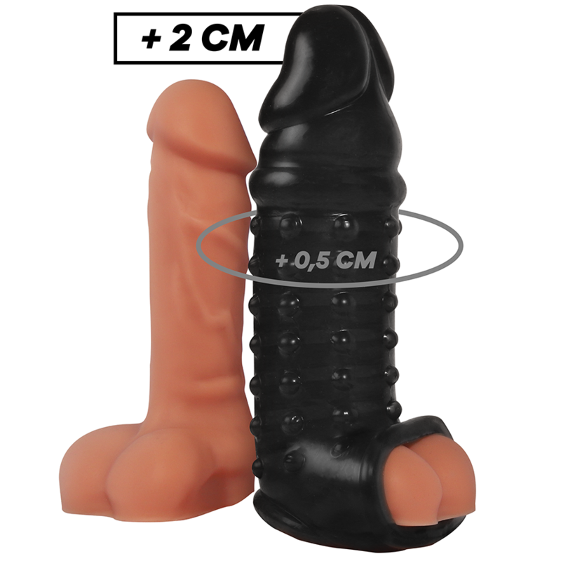 Prelungitor Penis Virilxl Liquid Silicone V11 Negru Penis Extension [1]