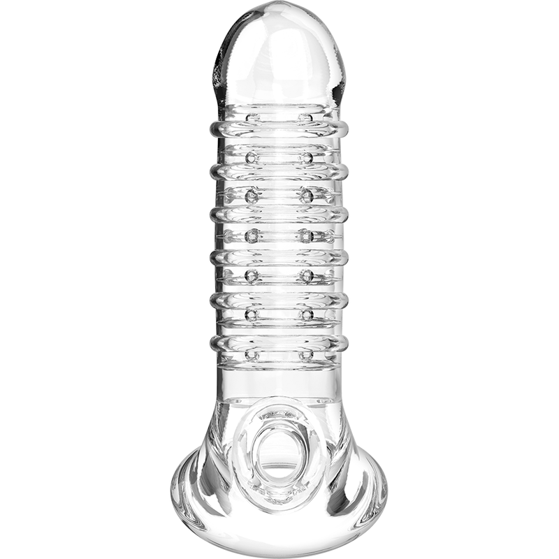 Prelungitor Penis Virilxl Liquid Silicone V15 Transparent Penis Extension [6]