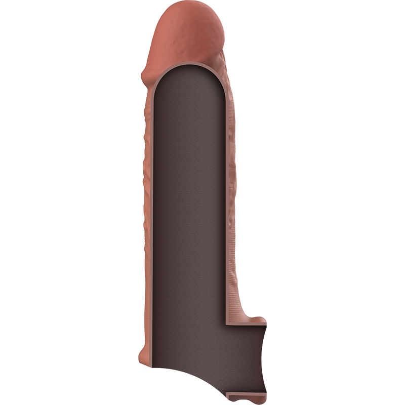 Prelungitor Penis Virilxl Liquid Silicone V9 Brown Penis Extension [2]