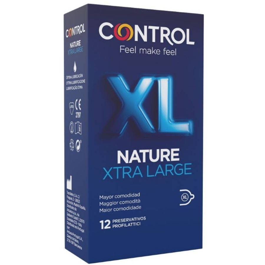Prezervative CONTROL - ADAPTA NATURE XL CONDOMS 12 buc [1]