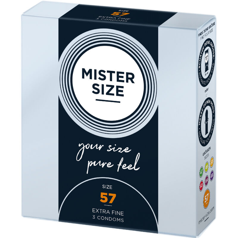 Prezervative MISTER SIZE - CONDOM SIZE L 57 MM 3 buc [2]