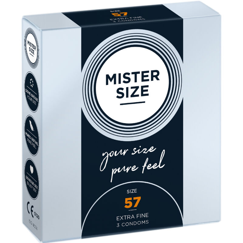 Prezervative MISTER SIZE - CONDOM SIZE L 57 MM 3 buc [1]