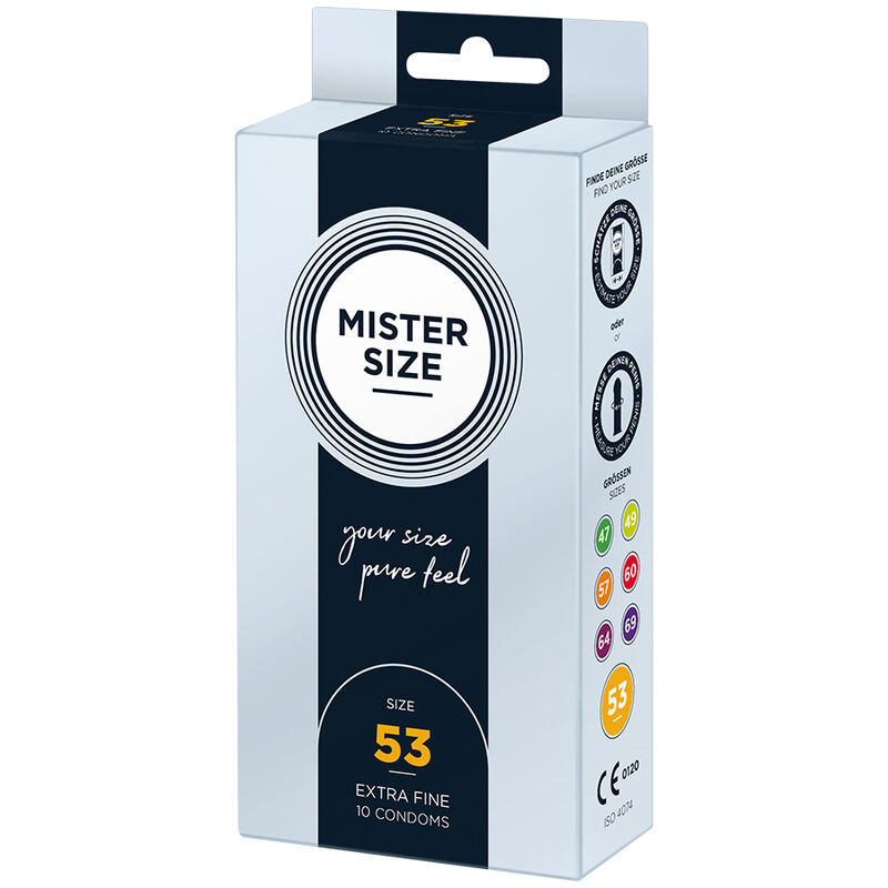 Prezervative MISTER SIZE - CONDOM SIZE M 53 MM 10 buc [2]