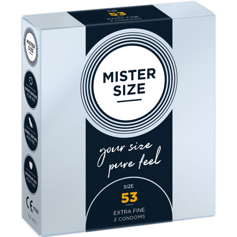 Prezervative MISTER SIZE - CONDOM SIZE M 53 MM 3 buc [2]