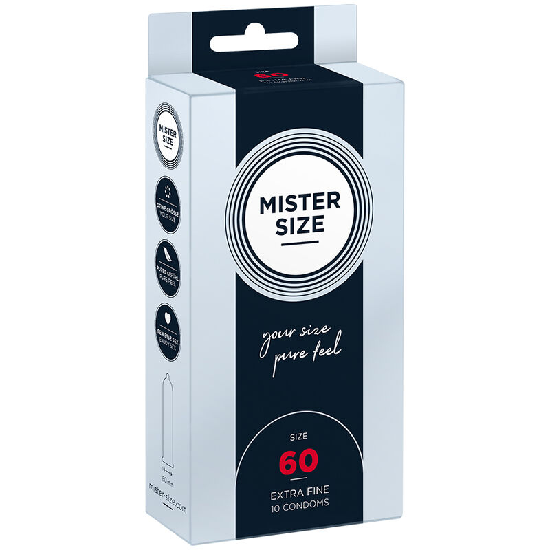 Prezervative MISTER SIZE - CONDOM SIZE XL 60 MM 10 buc [1]