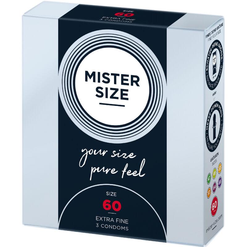 Prezervative MISTER SIZE - CONDOM SIZE XL 60 MM 3 buc [2]