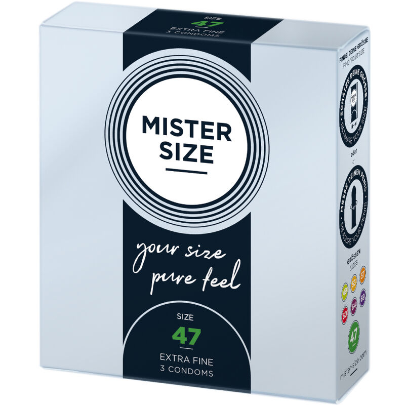 Prezervative MISTER SIZE - CONDOMS SIZE XS 47 MM 3 buc [1]