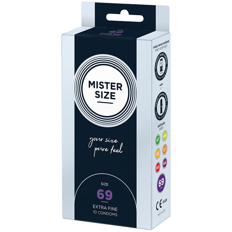 Prezervative MISTER SIZE - CONDOMS SIZE XXXL 69 MM 10 buc [2]