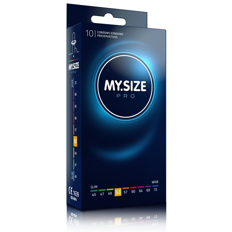 Prezervative MY SIZE - PRO CONDOMS 53 MM 10 buc [1]