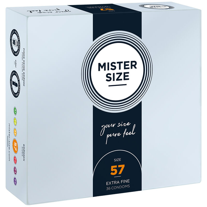 Prezervative MISTER SIZE - CONDOM SIZE L 57 MM 36 buc [3]