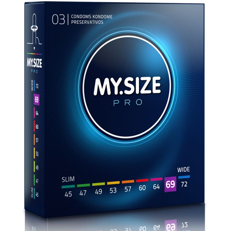 Prezervative MY SIZE - PRO CONDOMS 69 MM 3 buc [1]