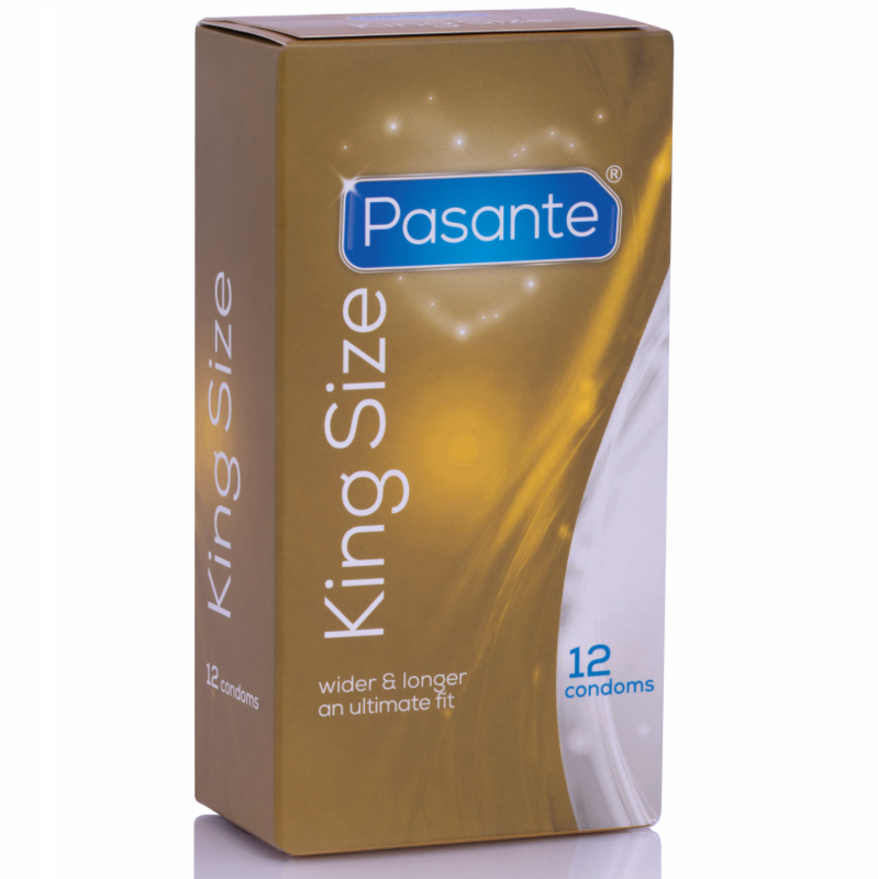 Prezervative PASANTE - CONDOMS KING MS LONG AND WIDTH 12 buc [1]