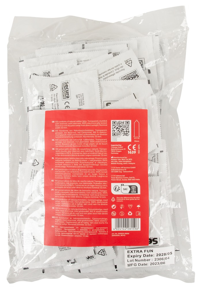 Prezervative Secura Extra Fun 100 buc [2]
