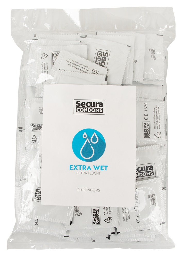 Prezervative Secura Extra Wet 100 buc [1]