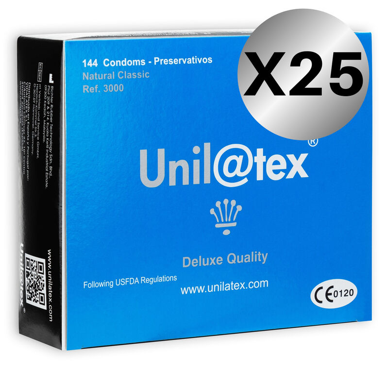 Prezervative Unilatex Natural Preservatives Pack 25 X 144 buc [1]
